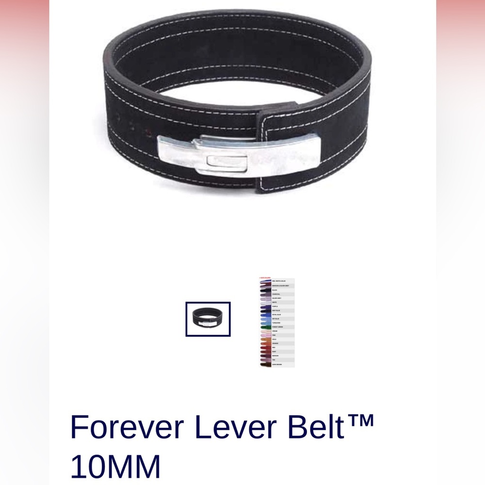 Forever Lever Belt 10mm